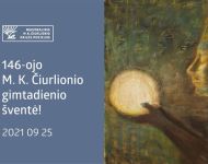 Nacionalinis M. K. Čiurlionio dailės muziejus kviečia drauge švęsti 146-ąjį M. K. Čiurlionio gimtadienį